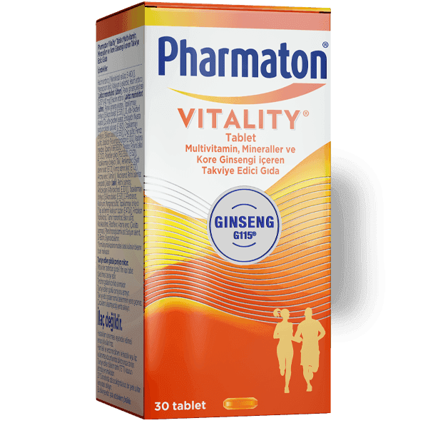Pharmaton Vitality Tablet İçerik İnceleme