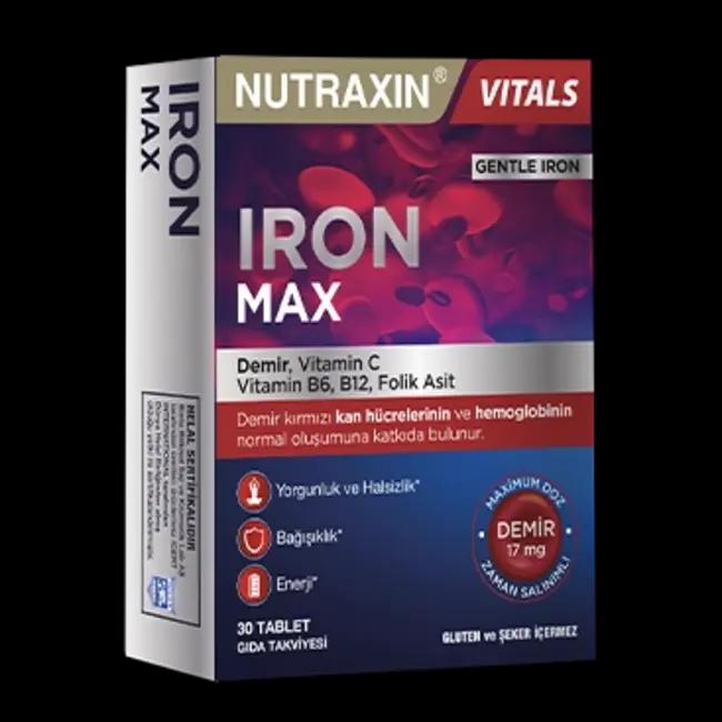 Nutraxin Iron Max İnceleme